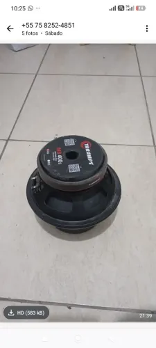 Médio de 8 polegadas parado Taramps de 200 rms