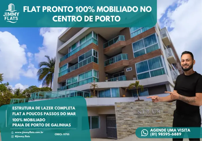 Apartamento à venda no NIXXUS I PORTO DE GALINHAS, PORTO DE GALINHAS, Ipojuca, PE