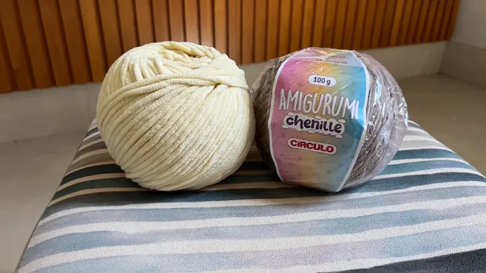 Fio Amigurimi Chenille