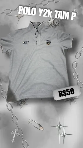 Polo bordada Y2K