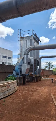 SISTEMA DE EXAUSTAO COMPLETO COM 3 LINHAS PARA GRANDES INDUSTRIAS