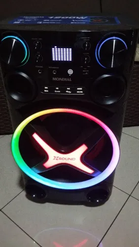 Caixa de som Mondial 1200w