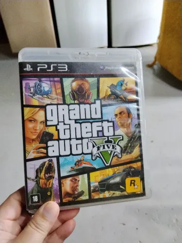 Jogo original PS3 Grand Theft Auto V