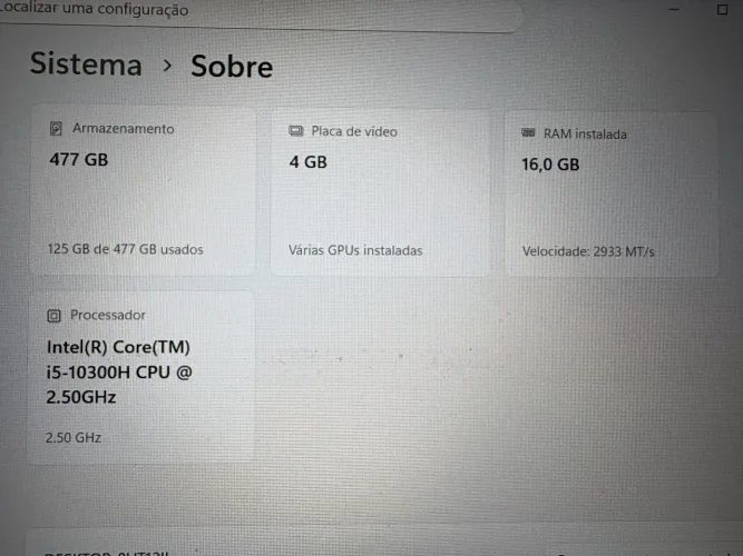 Notbook NITRO 5