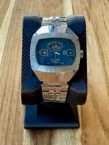 Relógio Sicura Jump Hour - 1970