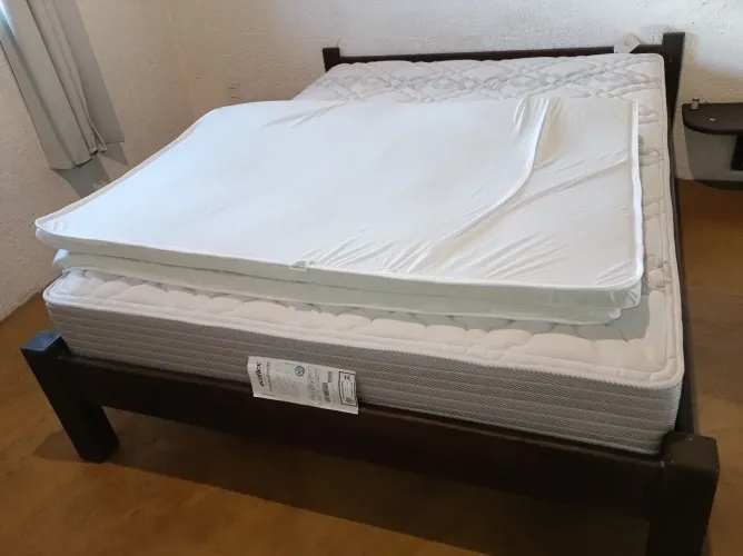 Colchão Casal Ecoflex P48 Semi Novo | Na Garantia