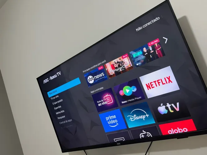 Smartv 43 polegadas ROKU TV