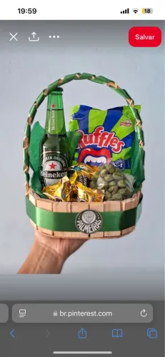 Cesta para dia dos namorados