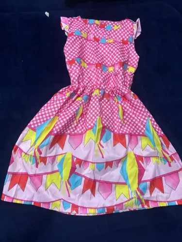 Vestido junino tamanho 10
