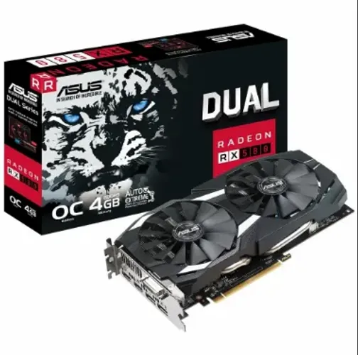 RX 580 ASUS DUAL OC 4GB