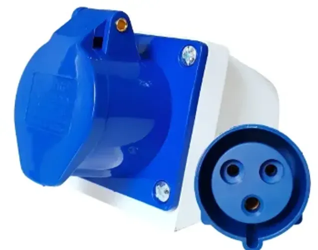 Tomada Industrial 16A-6h  220-250V JNG