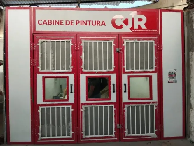 CABINE DE PINTURA AUTOMOTIVA (ESTUFA)