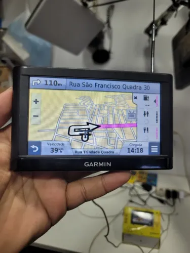 GPS Garmin nüvi 55 TV 5" Navegador Automotivo Original com Tela Touch e TV Digital