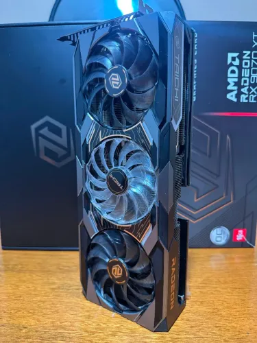 RX 9070 XT Taichi OC 16GB Completa | NF | Caixa | Modelo Premium