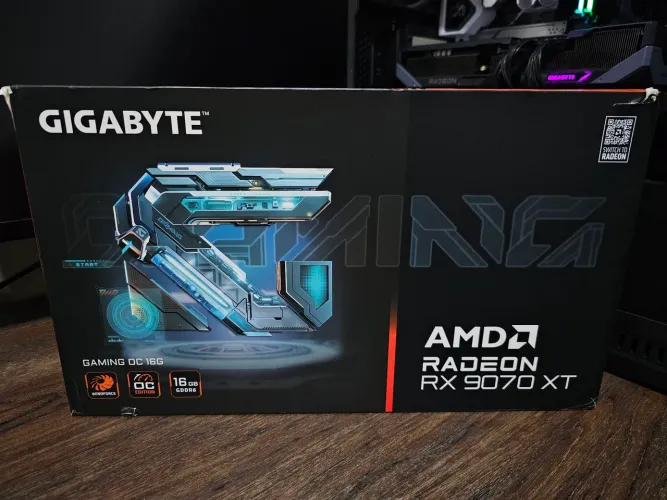 Placa de Vídeo RX 9070 XT Gigabyte Gaming OC 16GB