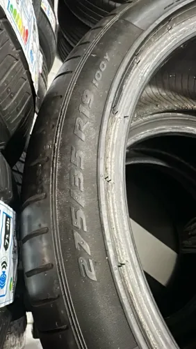 Pneu 275/35 R19 Pirelli Pzero Run flat, Semi novo