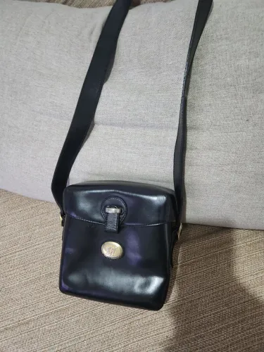 Bolsa couro retro Victor Hugo 