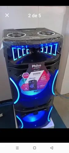 Caixa Philco Nova