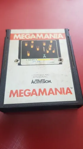 MEGAMANIA JOGO ATARI 2600 TESTADO FUNCIONANDO 100%