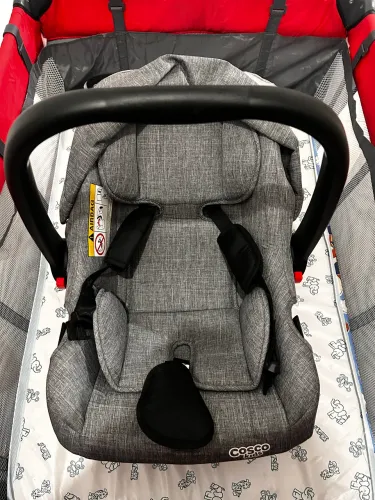 Bebê Conforto Wizz, 0 a 13kg, Cinza Mescla, Cosco Kids