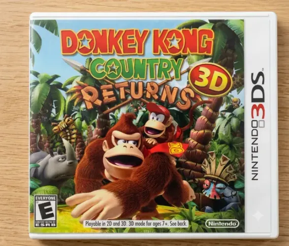 3DS Donkey Kong Returns 3D (Frete Grátis)