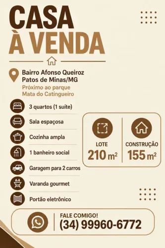 Casa à venda Afonso Queiroz