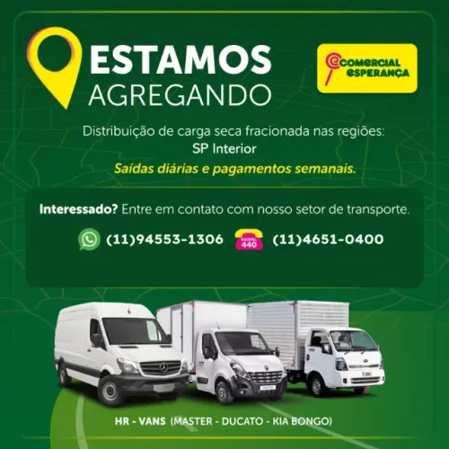 Agregamos Van para Entregas