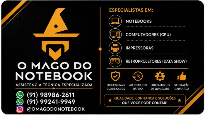 Manutenção de impressora, Notebook, PC | Castanhal | Orçamento