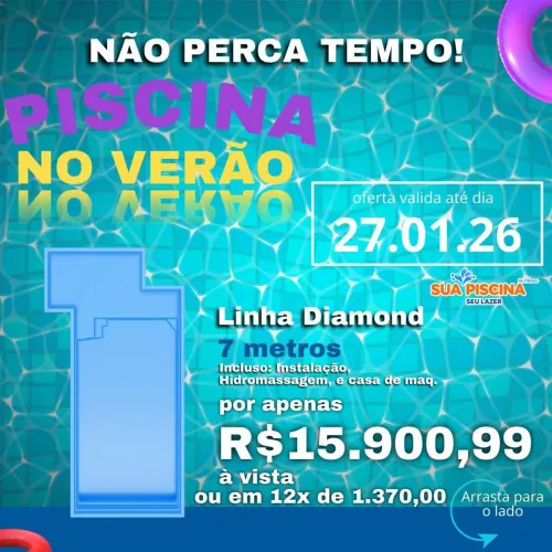 Piscina com prainha?