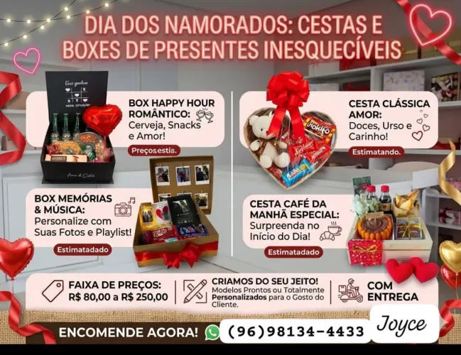 presente e cestas