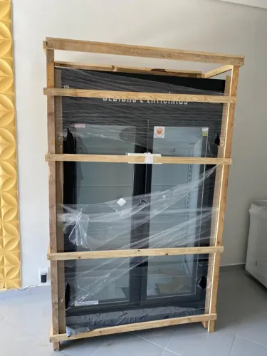 AUTO SERVIÇO 1.25M 2 PORTAS 220V PRETO NOVO