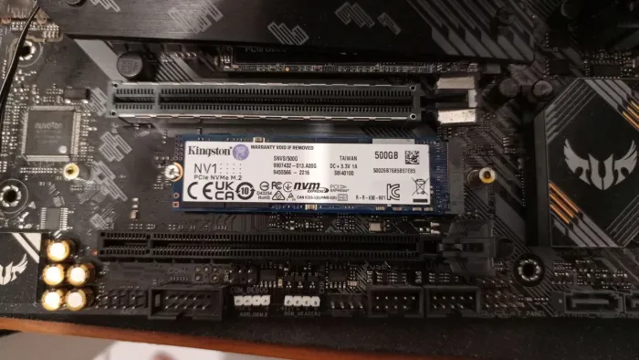 SSD NVME M2 500gb Kingston