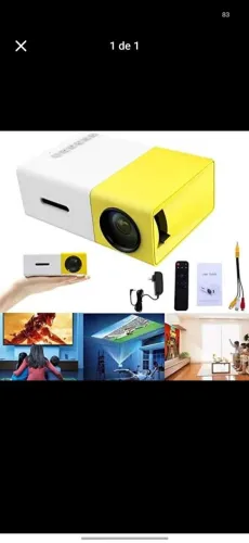Vendo mini projetor