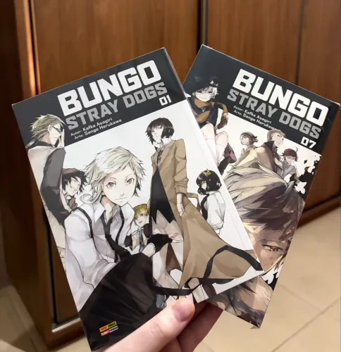 Bungo stray dogs manga volumes 1 e 7