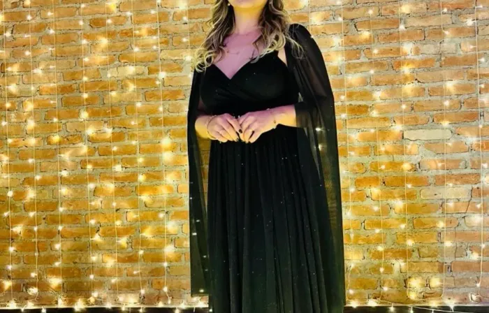 Vestido de festa preto