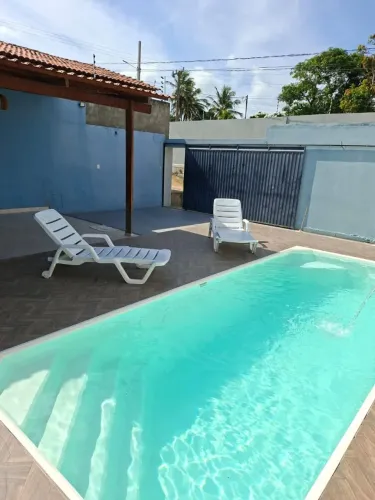 Casa de piscina pra festas