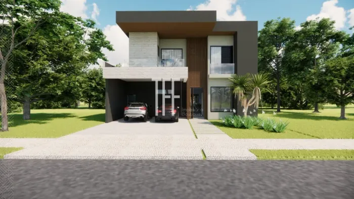 Casa em construção à venda no Condomínio Portinari Paulínia