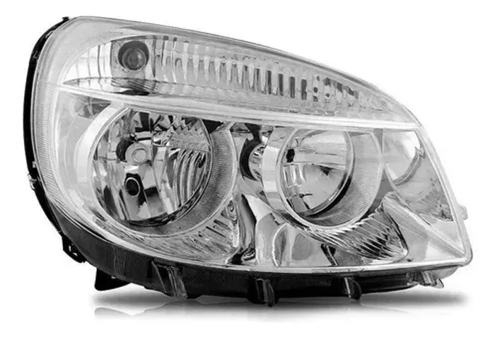 Farol Fiat Doblo Cromado Manual/elet L/d Direito/passageiro