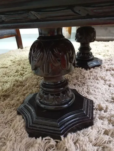 Mesa de centro de madeira