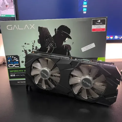 Placa de Vídeo RTX 2070 8GB Usada, Gamer, Sem Mineração