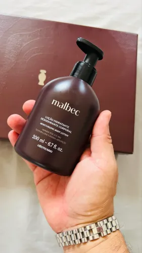 Hidratante masculino Malbec 200ml O Boticário
