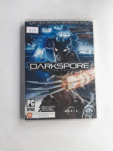 cd de jogo darkspore rpgs limited edition - lacrado 7g