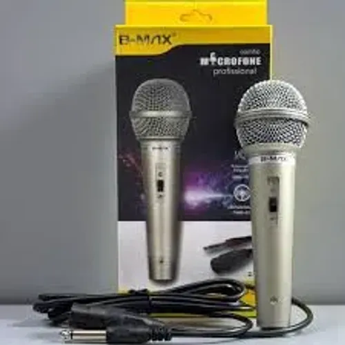 Microfone B-MAX com Fio - PROFISSIONAL - NOVO na Caixa