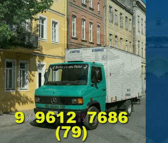 Frete! Transporte seguro e rápido: Mudanças em Aracaju, com J/Andrade. Contato: 79 9 9*612
