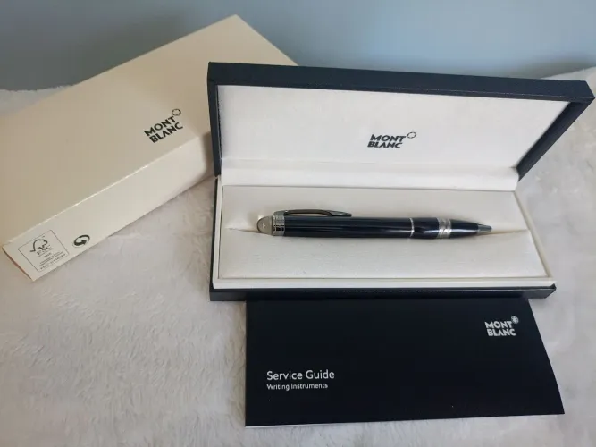 Caneta Montblanc StarWalker Midnight Black - original com estojo