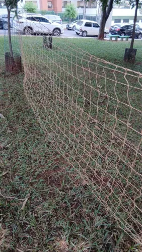 Tela de proteção ,pra sua quadra,trava de gol.Temos esses tamanhos.