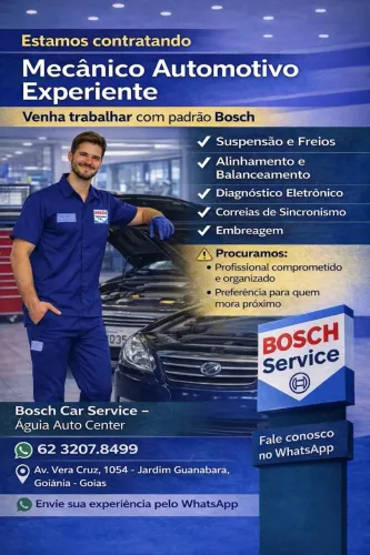 Vaga de emprego mecânico automotivo