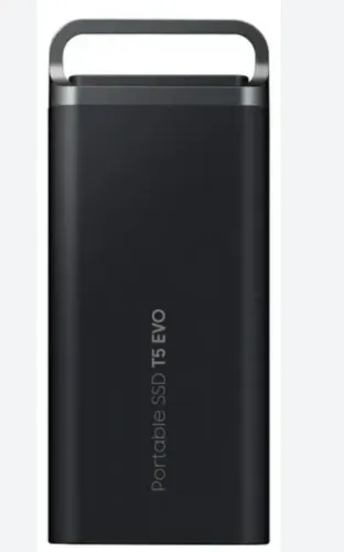 SAMSUNG SSD portátil T5 EVO 2TB, USB 3.2 Gen 1, V. de leitura de até 460MB/s MU-PH2T0S