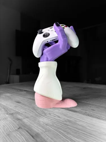 (Sob encomenda) Suporte Controle Modelo mão de frieza