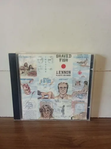 Cd música shaved Fish Lennon plastic ond Band